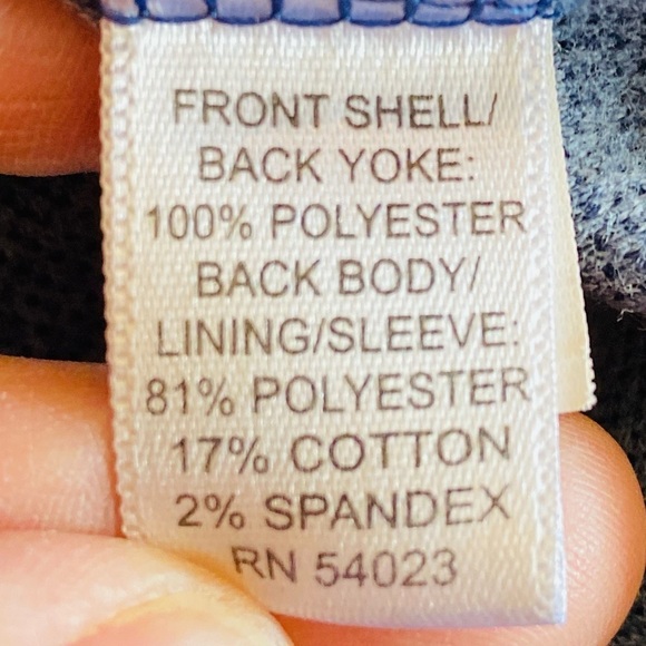 BANANA REPUBLIC FULL ZIP SWEATER JACKET Coat NAVY BLUE SZ M - Picture 14 of 15